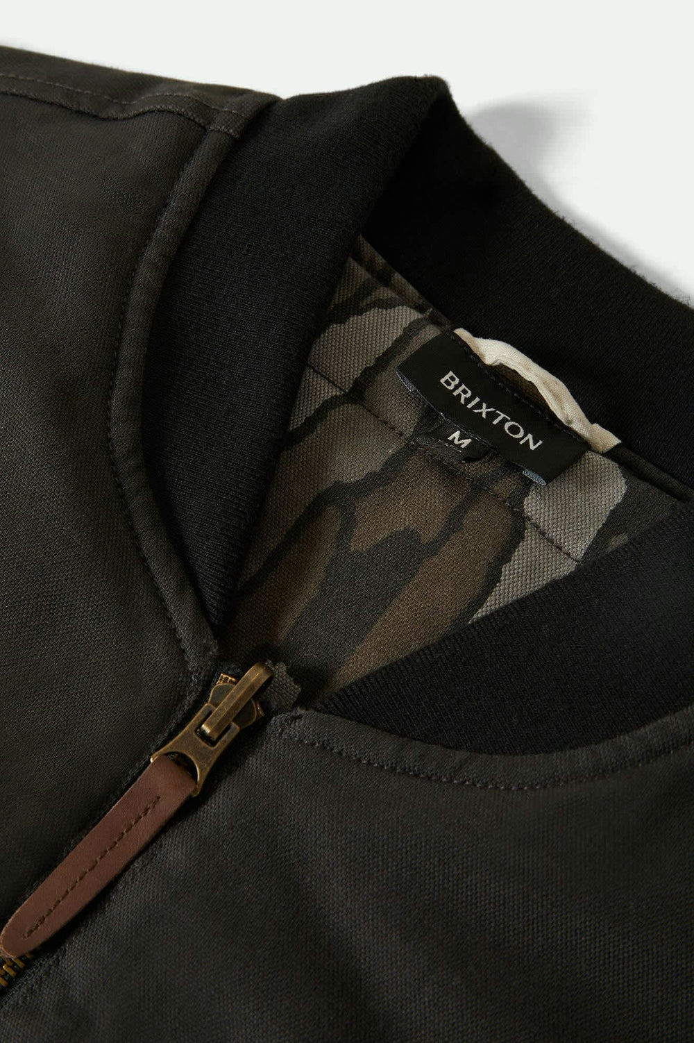 Brixton Builders Abraham Reversible Vest Bark Camo