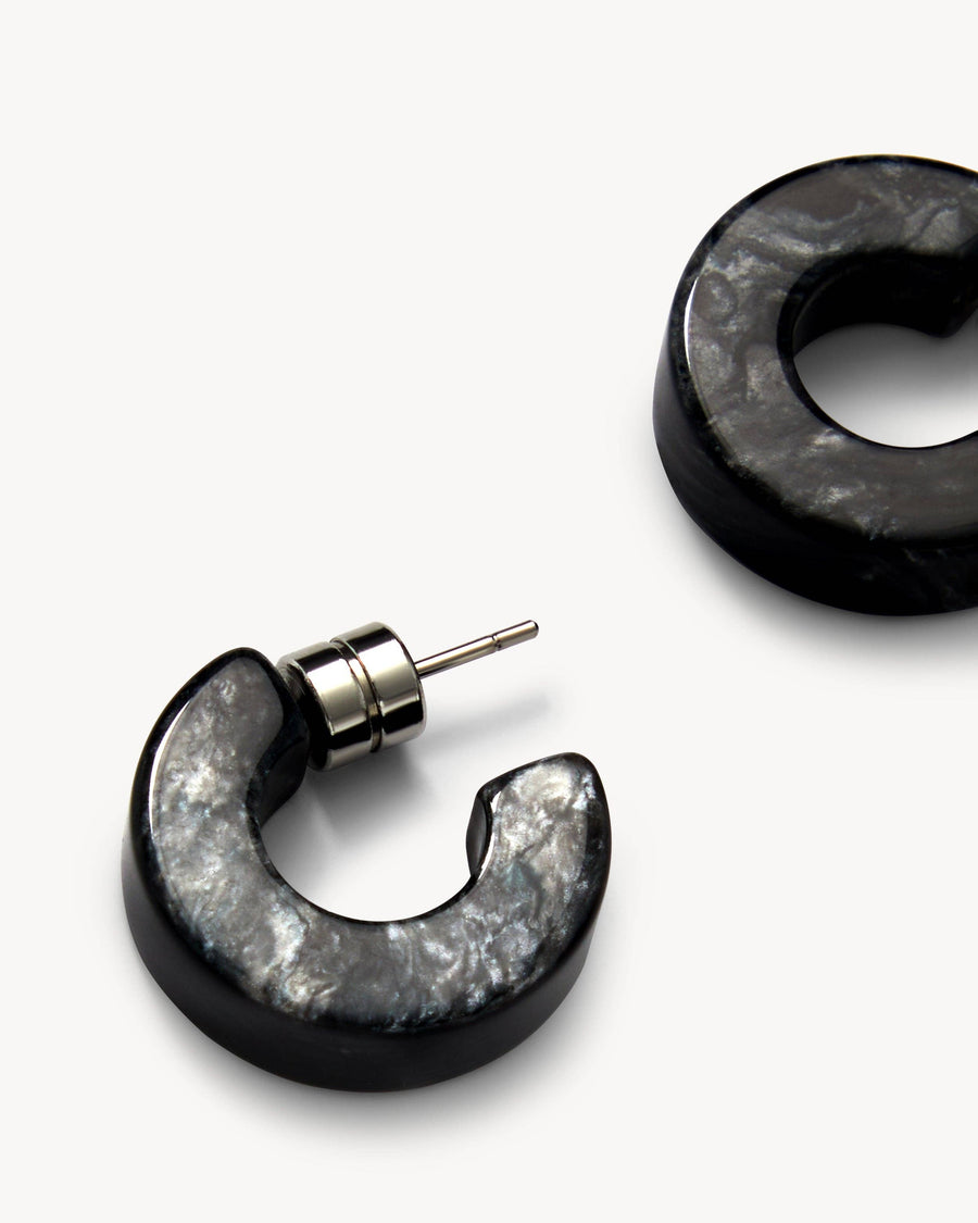 Muse Hoops in Obsidian