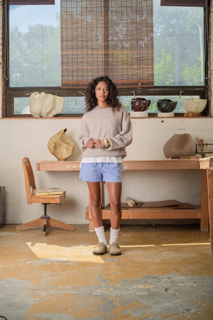 Kuwalla Brushed Knit Crew