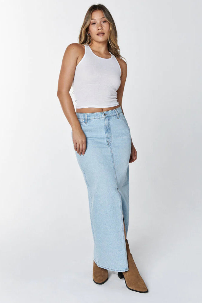 Unpublished Mateo Mid Rise Maxi Skirt Santa Fe