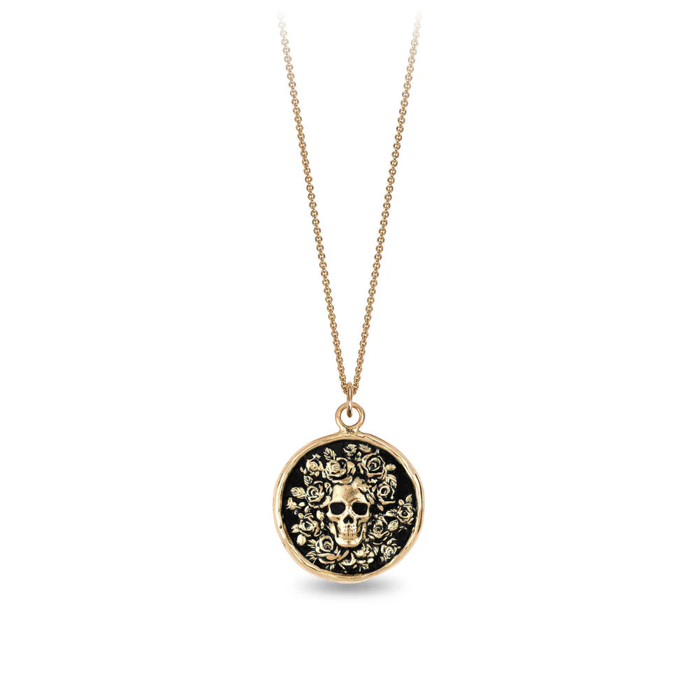 Pyrrha Live Every Moment 14k Gold Talisman