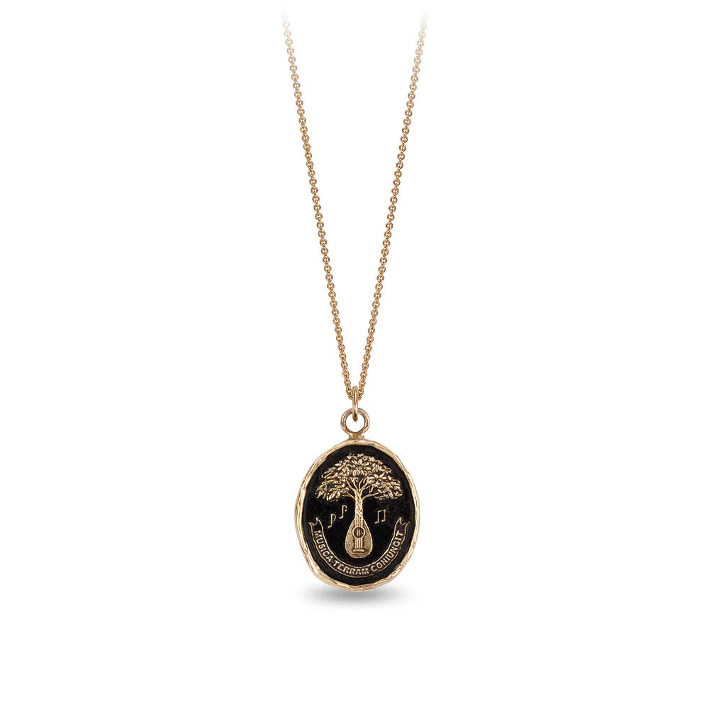 Pyrrha Music Unites Us 14k Gold Talisman