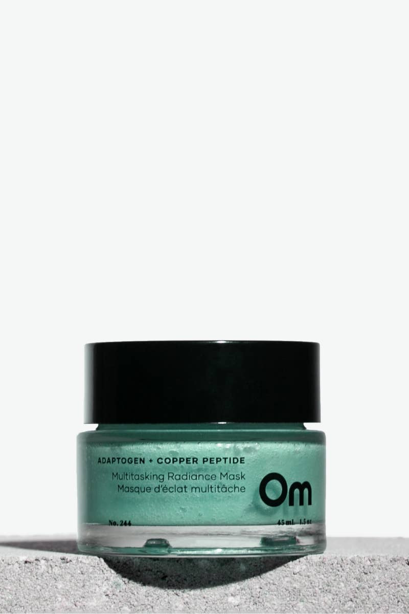 Om Organics Adaptogen + Copper Peptide Multitasking Radiance Mask