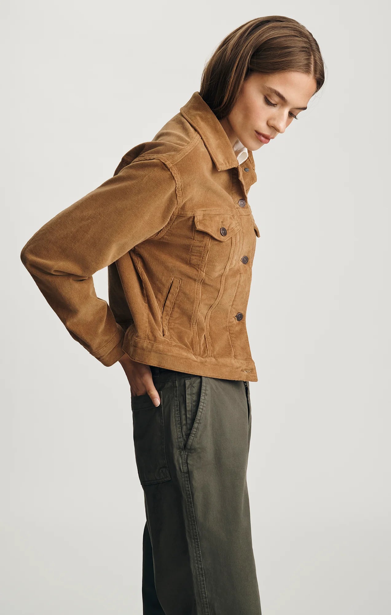 Mavi Megi Jacket Camel Cord