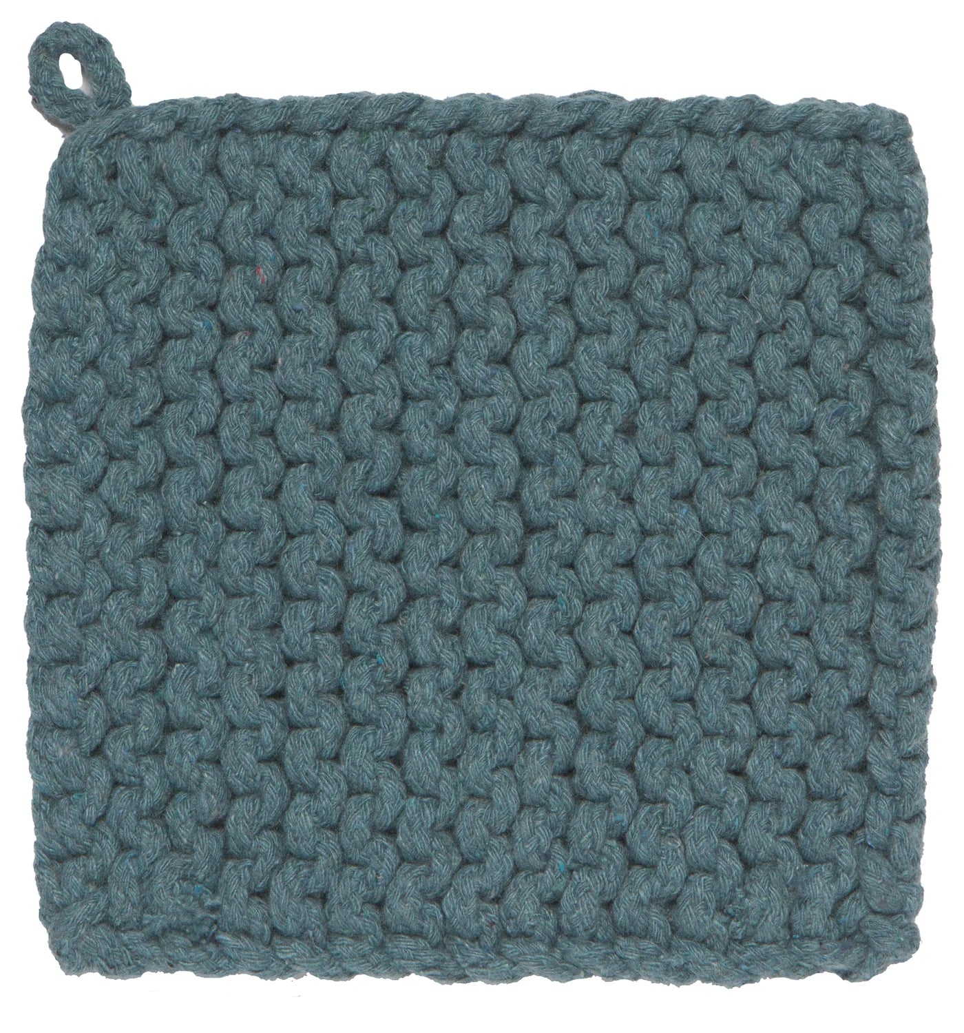 Danica Knit Pot Holder Parker Blue