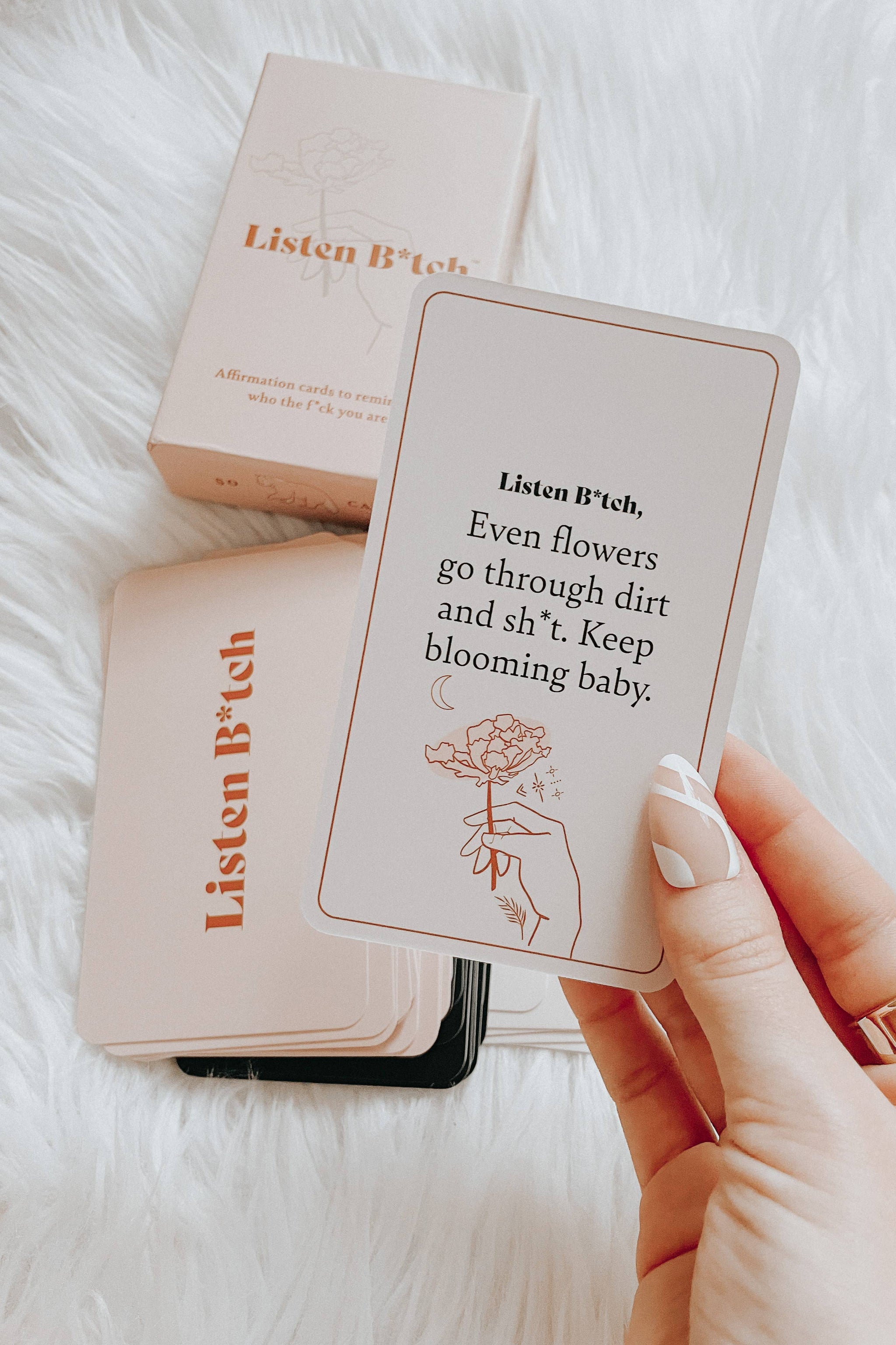 Listen Bitch Affirmation Cards