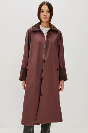Rails Levy Coat Raisin