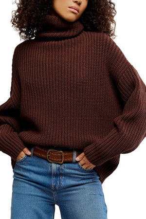 Free People Swim Too Deep Pullover Bitter Bark