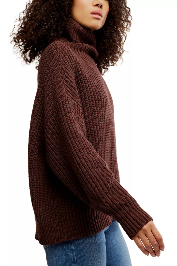 Free People Swim Too Deep Pullover Bitter Bark