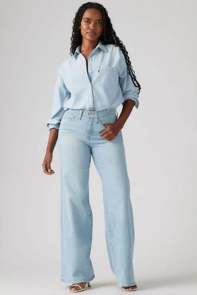 Levi's 318 Shaping Wide Leg Tall Glass of Water