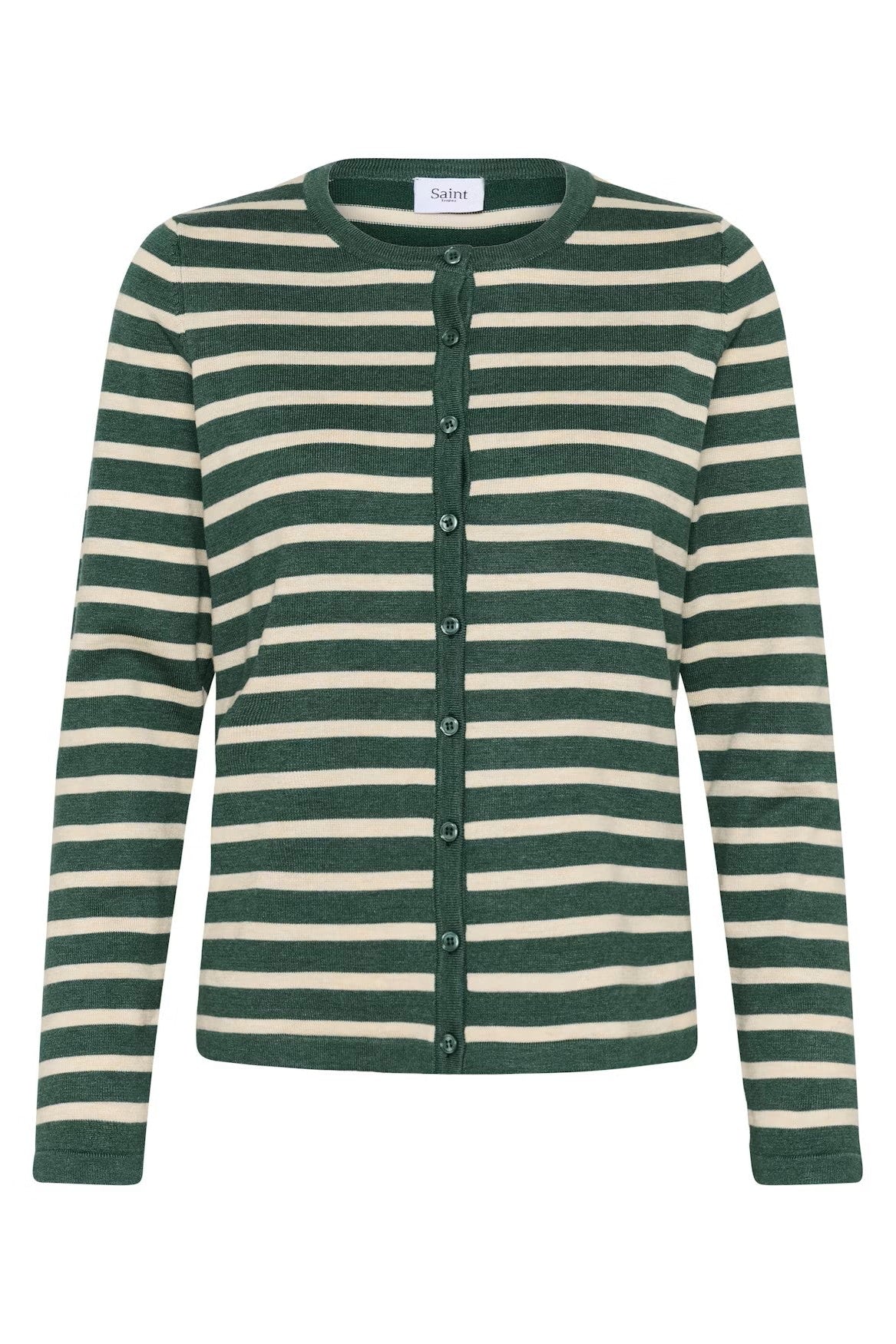 Saint Tropez MilaSZ Striped Cardigan June Brown Rice
