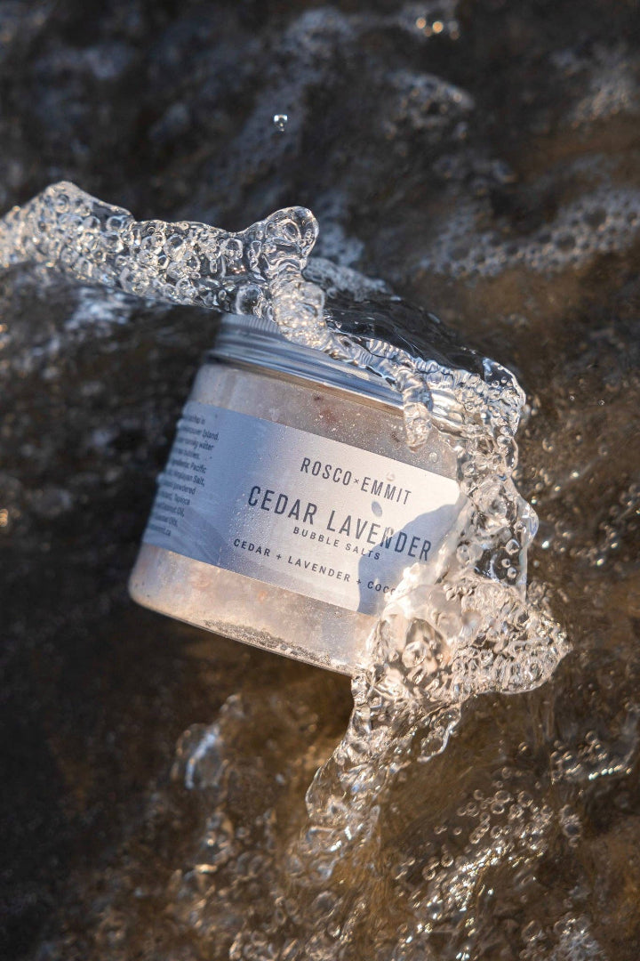 Rosco Emmit Bubble Bath Salts Cedar Lavender