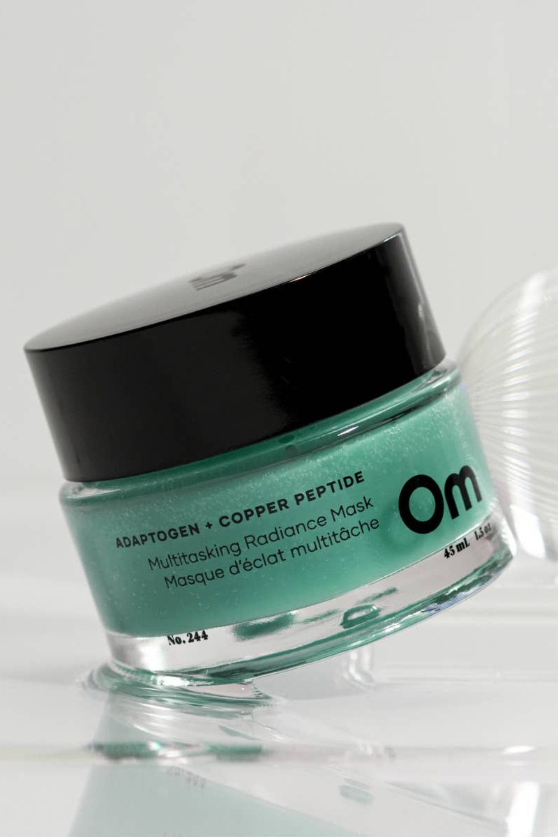 Om Organics Adaptogen + Copper Peptide Multitasking Radiance Mask