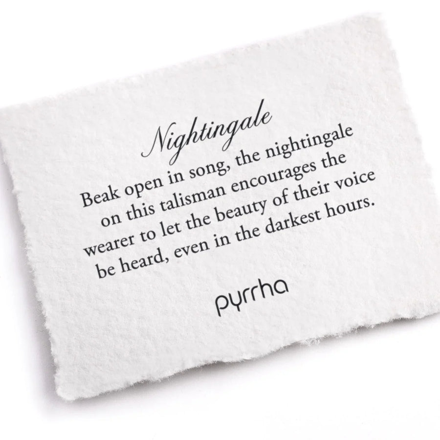 Pyrrha Nightingale Talisman