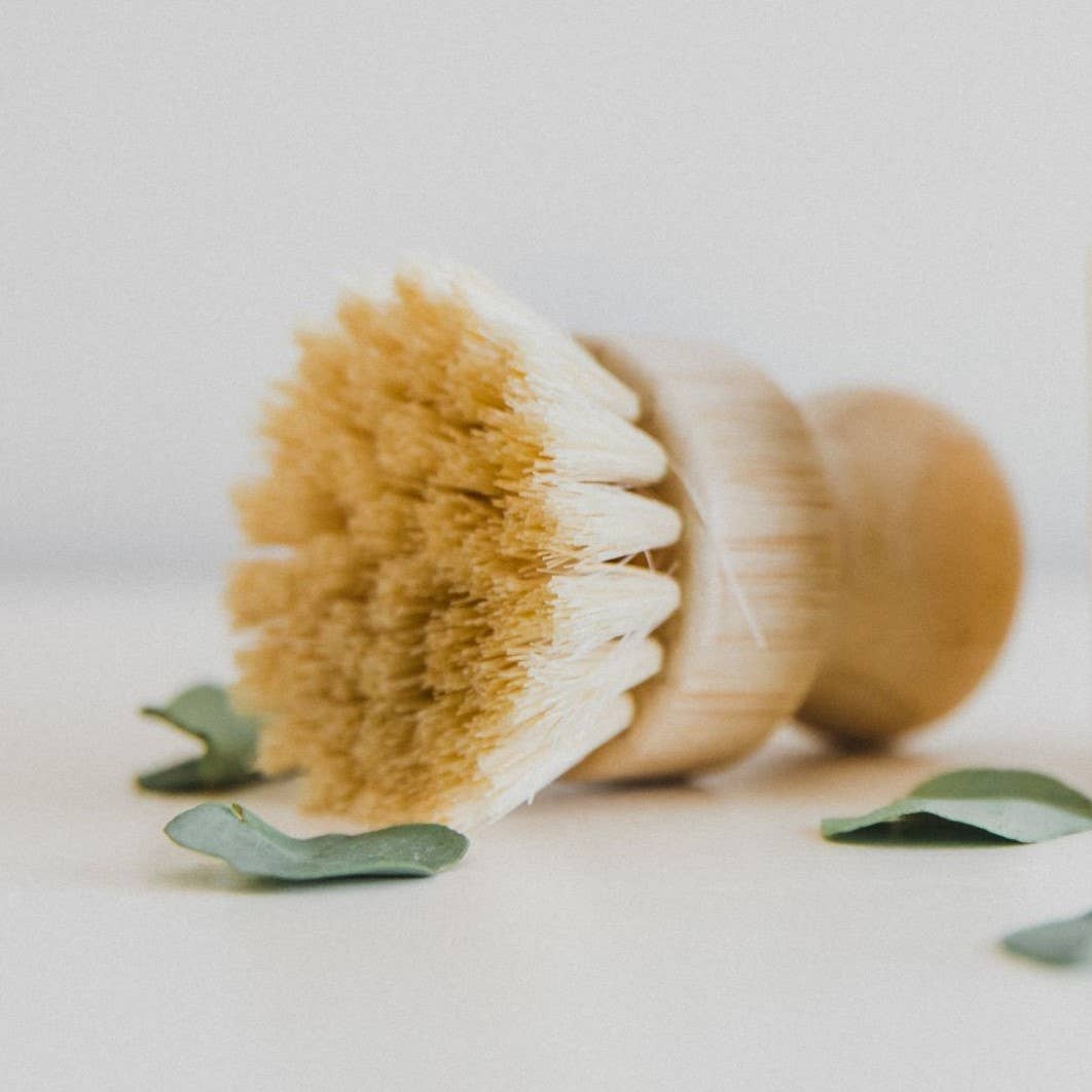 Home - Natural Sisal Bamboo Brush