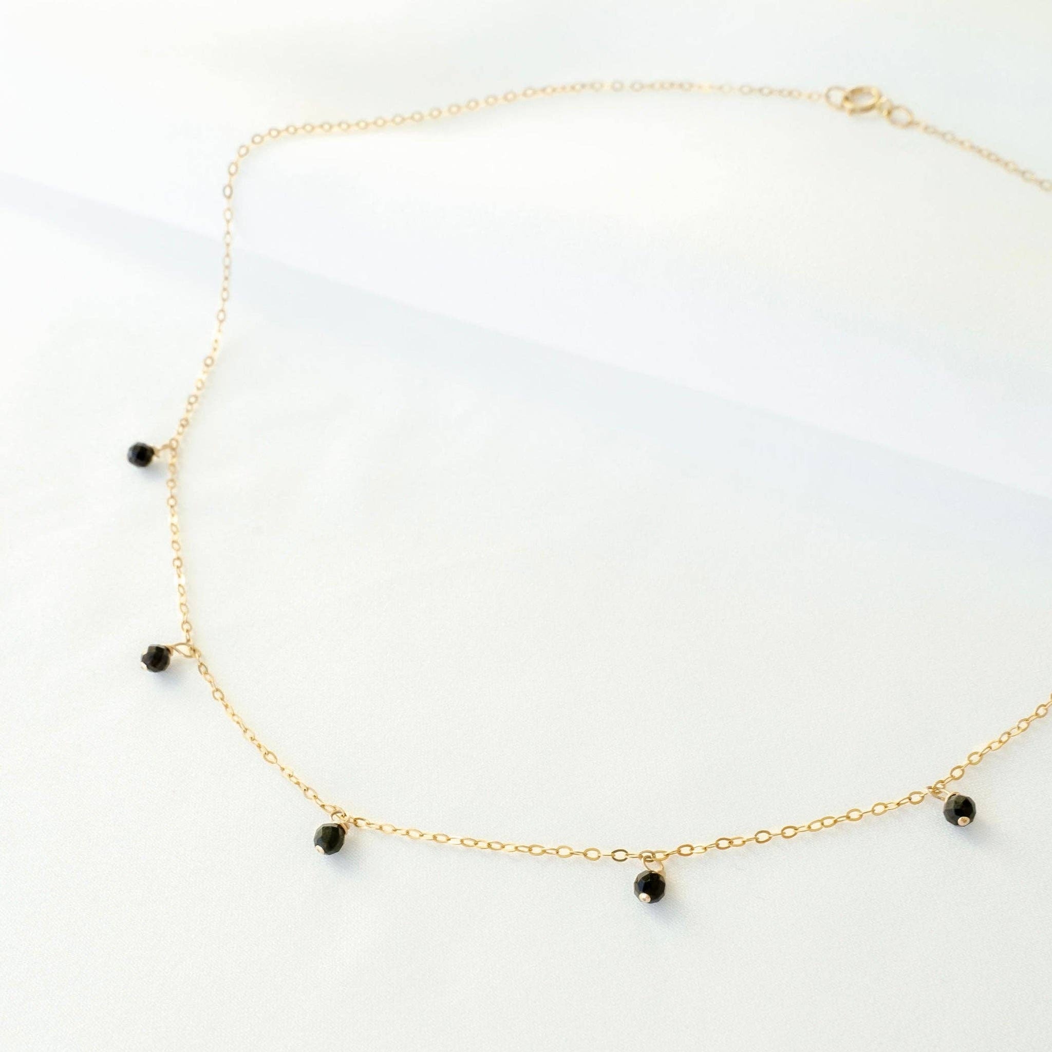 Petite Gold Primrose Necklace