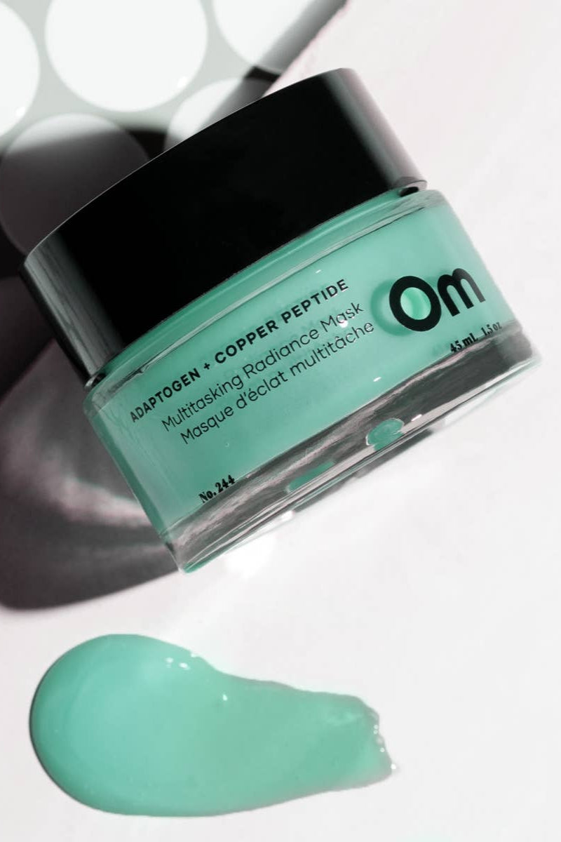 Om Organics Adaptogen + Copper Peptide Multitasking Radiance Mask