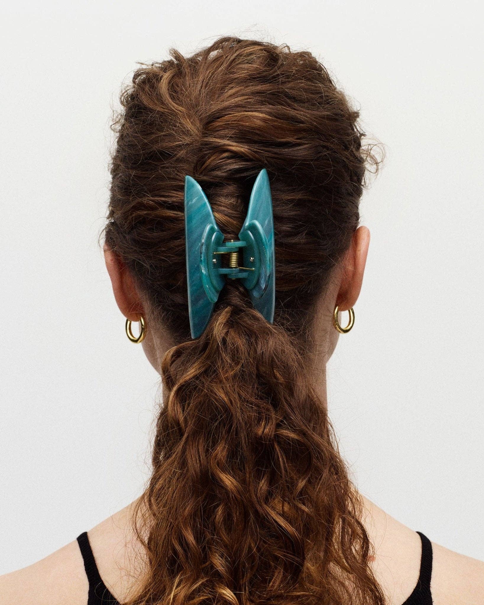 Grande Heirloom Claw in Sea Shell Checker