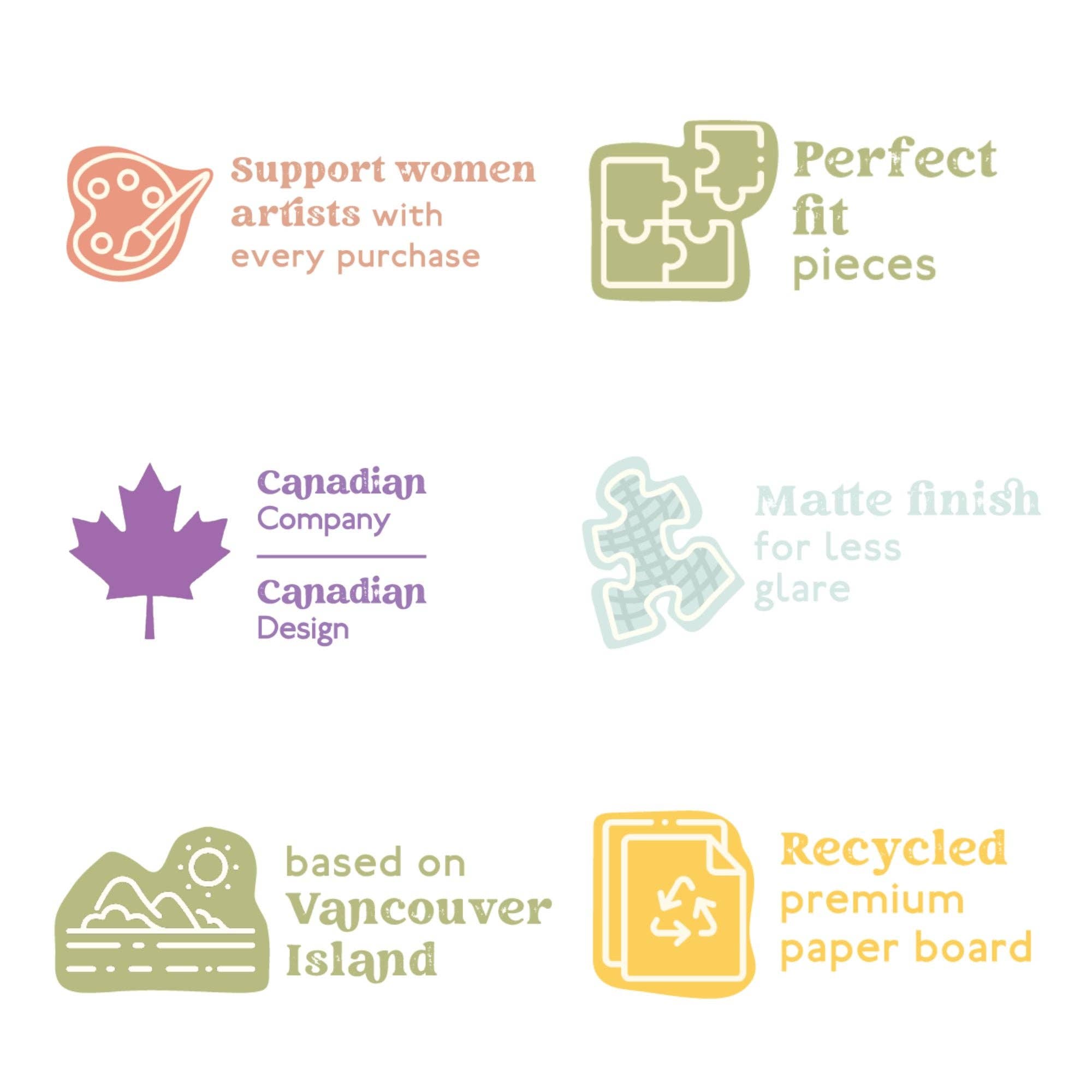 Sunset Ski | 500-Piece Puzzle | Designed in Quebec Canada