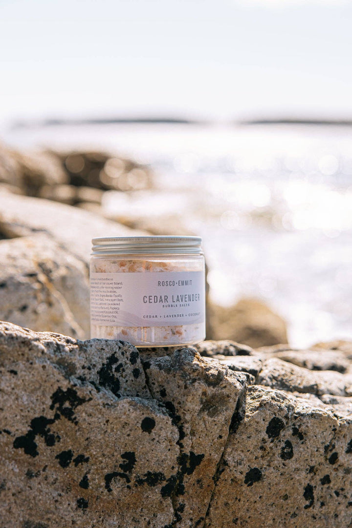 Rosco Emmit Bubble Bath Salts Cedar Lavender
