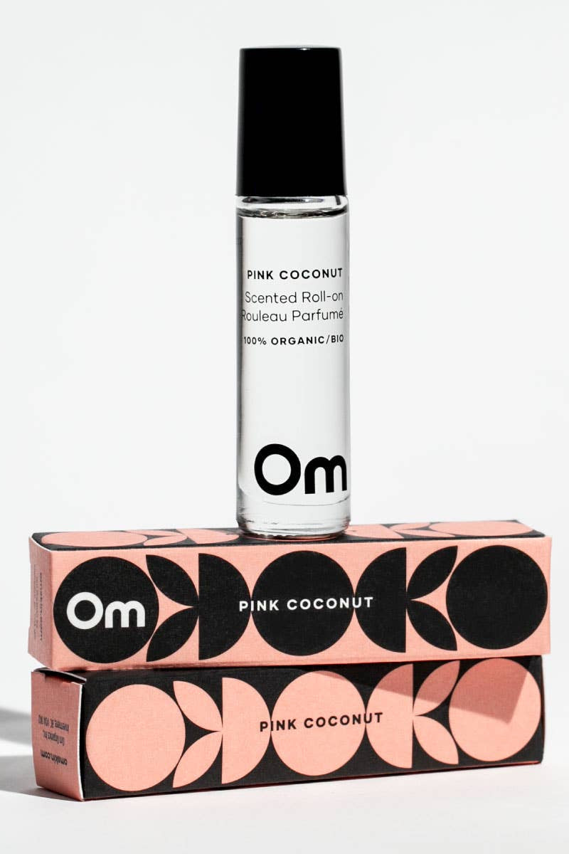 Om Organics Pink Coconut Scented Roll On