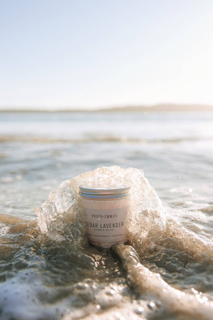 Rosco Emmit Bubble Bath Salts Cedar Lavender
