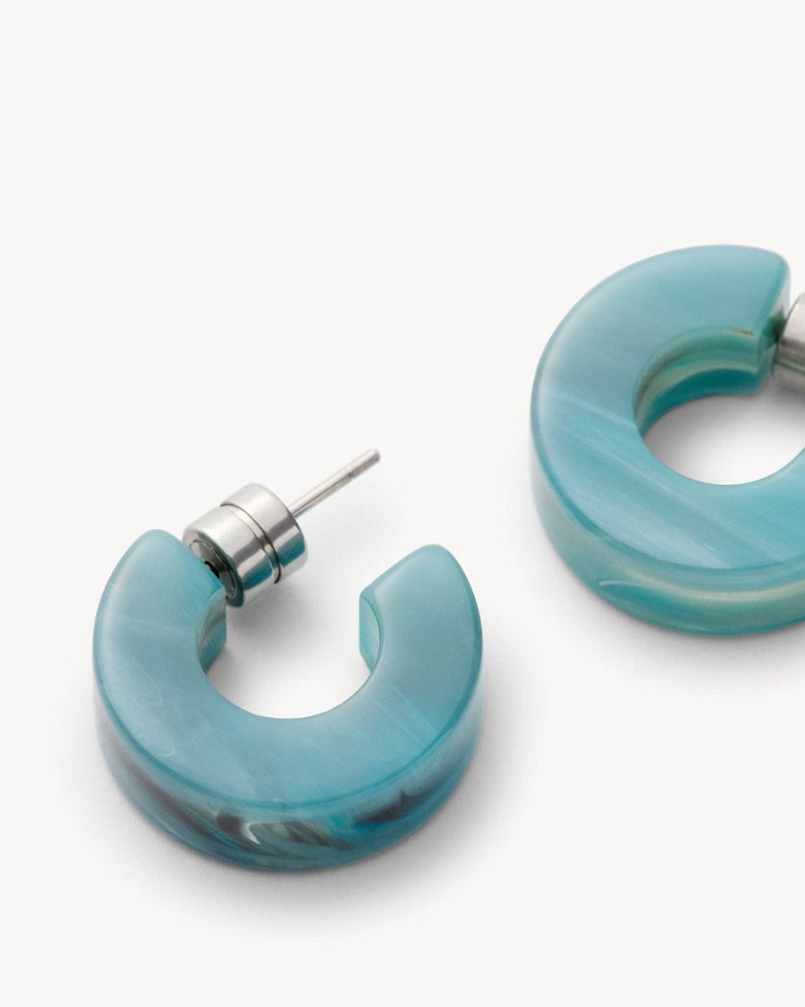 Muse Hoops in Jadeite