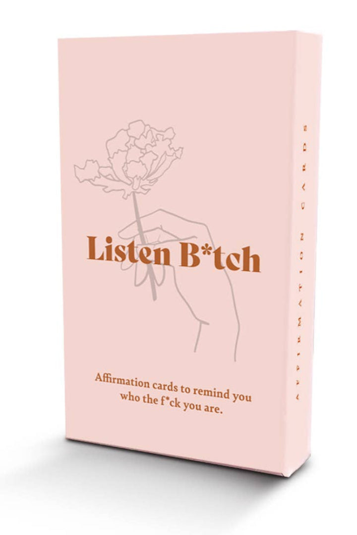 Listen Bitch Affirmation Cards