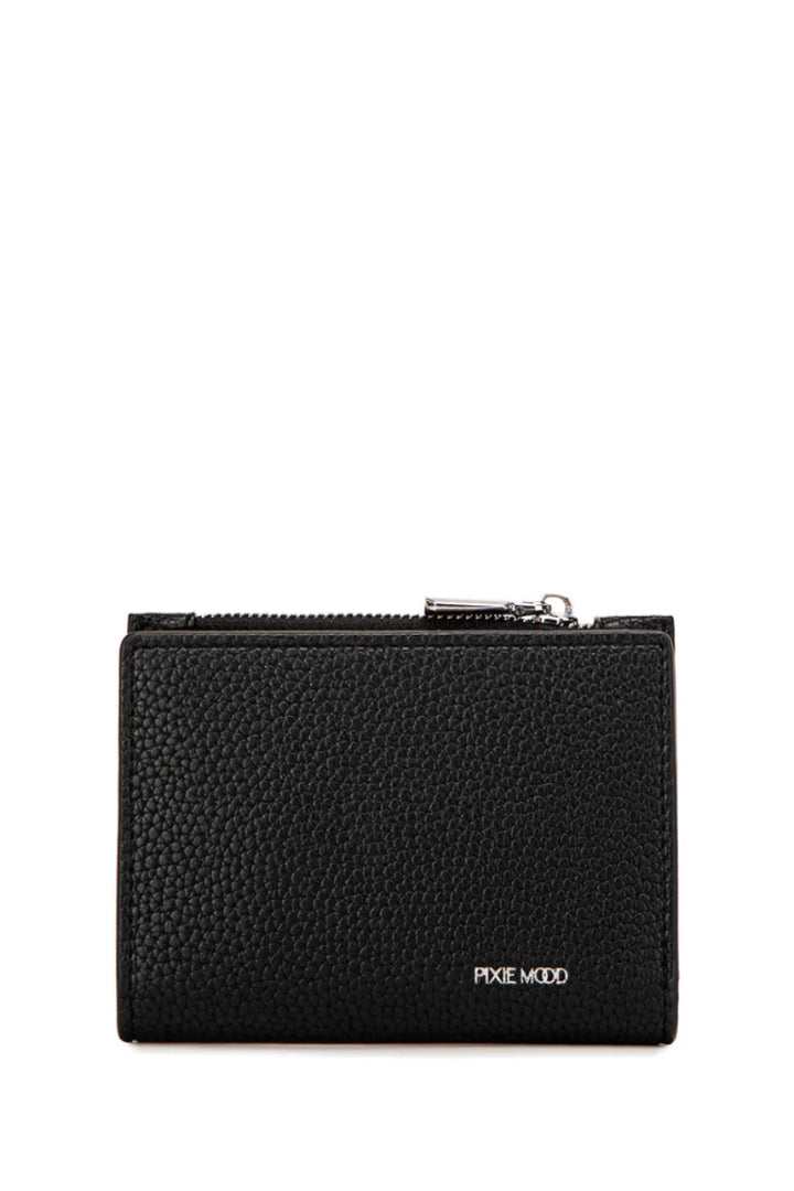 Pixie Mood Aiko Wallet Black Pebbled