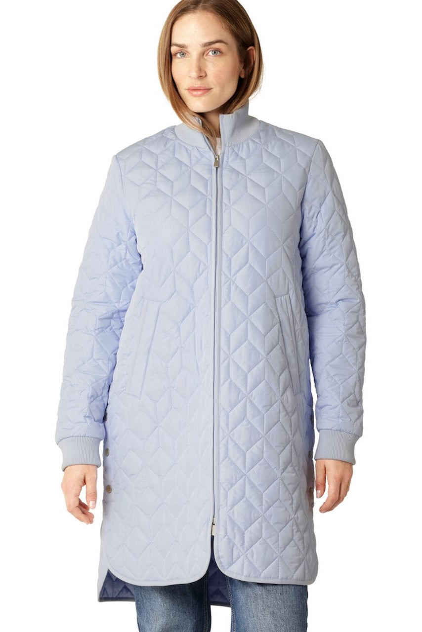 Ilse Jacobsen Art06 Padded Quilt Coat Heather