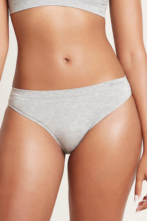 Boody Classic Bikini Light Grey Marl