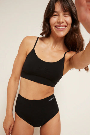Boody Period Leak Proof Full Brief Moderate Heavy Black