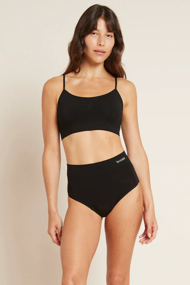 Boody Period Leak Proof Full Brief Moderate Heavy Black