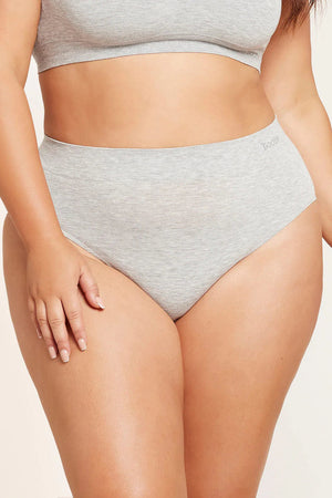 Boody Full Briefs Light Grey Marl
