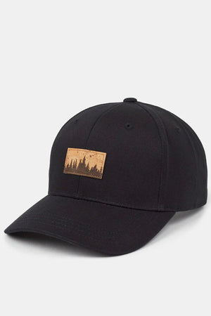 TenTree Juniper Cork Patch Elevation Hat Meteorite Black/Cork Patch