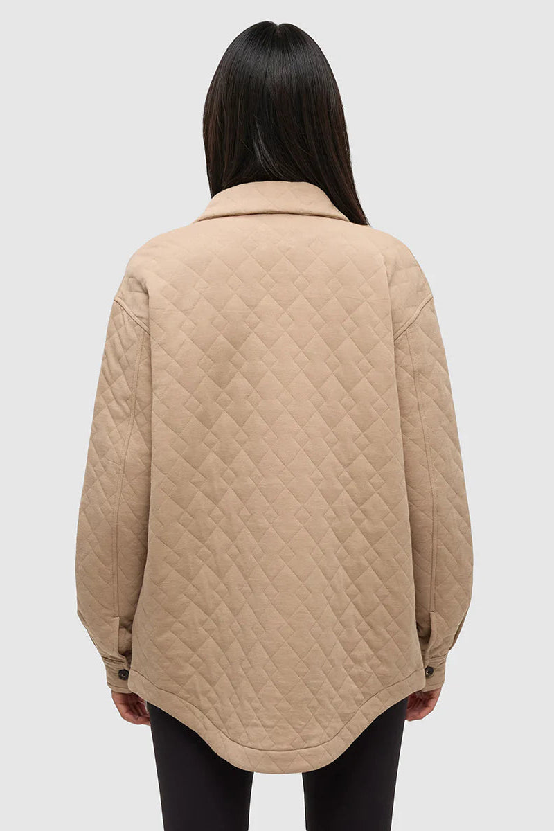 TenTree Dunes Shacket Birchwood Heather