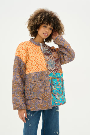 Culture CUEmilia Quilted Jacket Multi