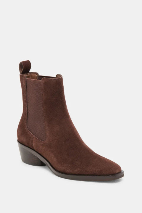 Dolce Vita Foster Boot Dark Brown Suede