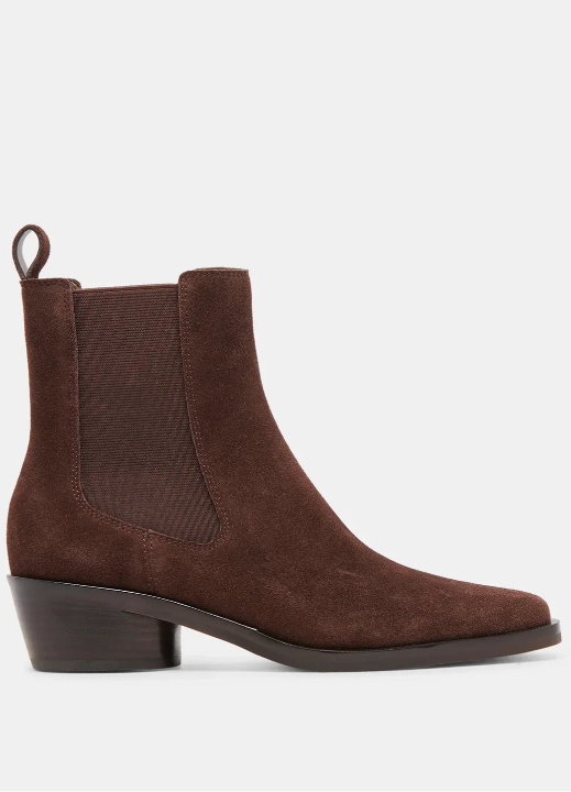 Dolce Vita Foster Boot Dark Brown Suede