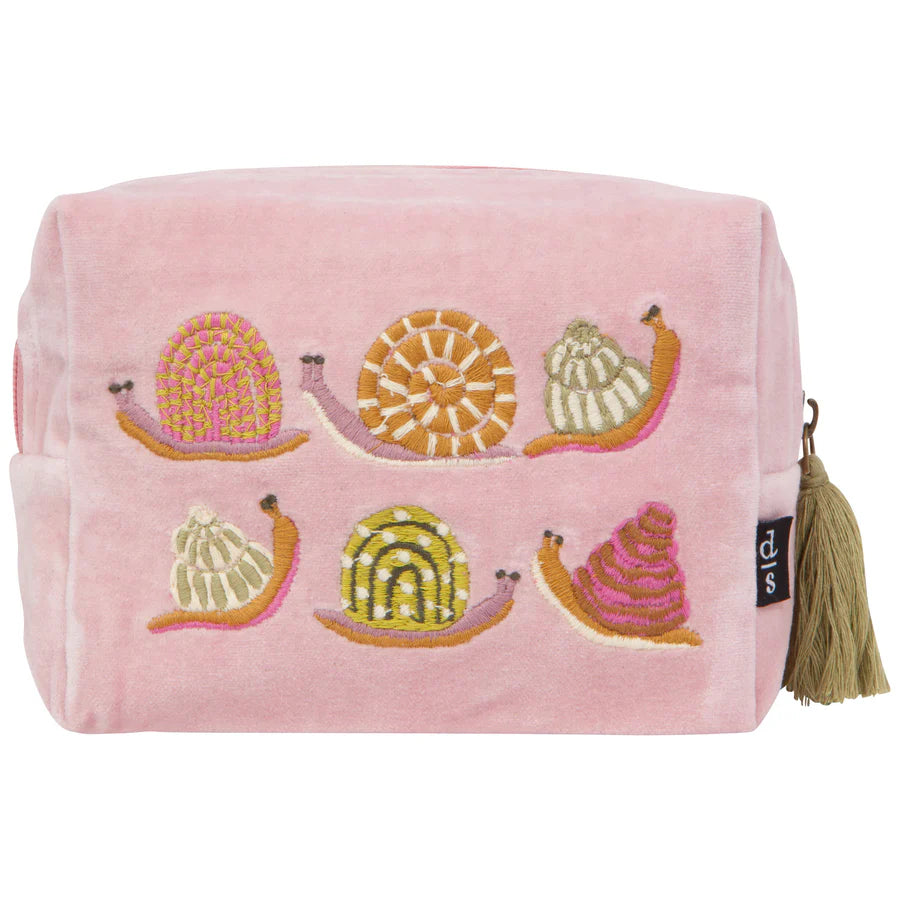 Danica Embroidered Pouch Gardenland