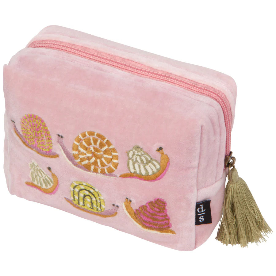 Danica Embroidered Pouch Gardenland