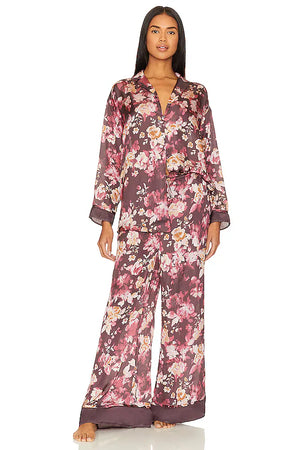 Free People Dreamy Days Pajama Set Vintage Combo