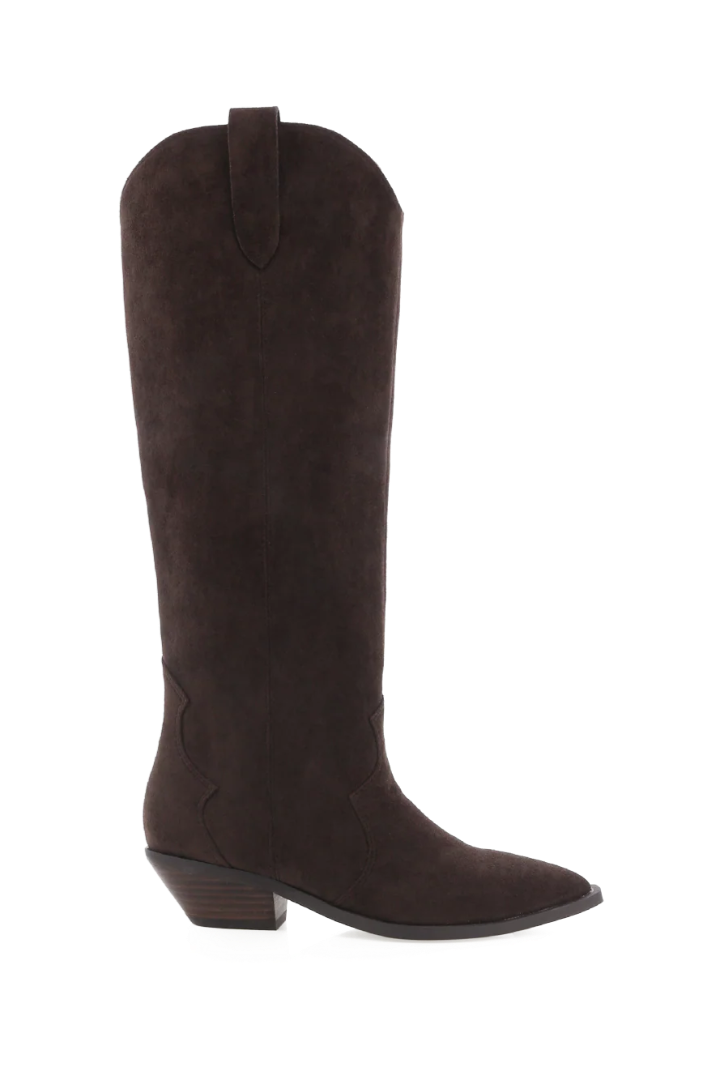 Billini Helix Boots Dark Cacao Suede