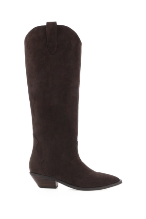 Billini Helix Boots Dark Cacao Suede