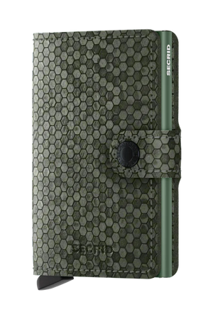 Secrid Mini Wallet Hexagon Green