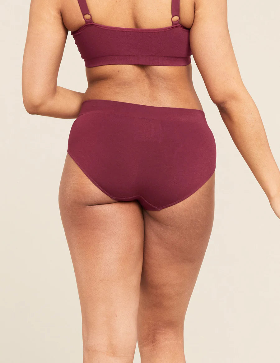 Boody Midi Briefs Plum