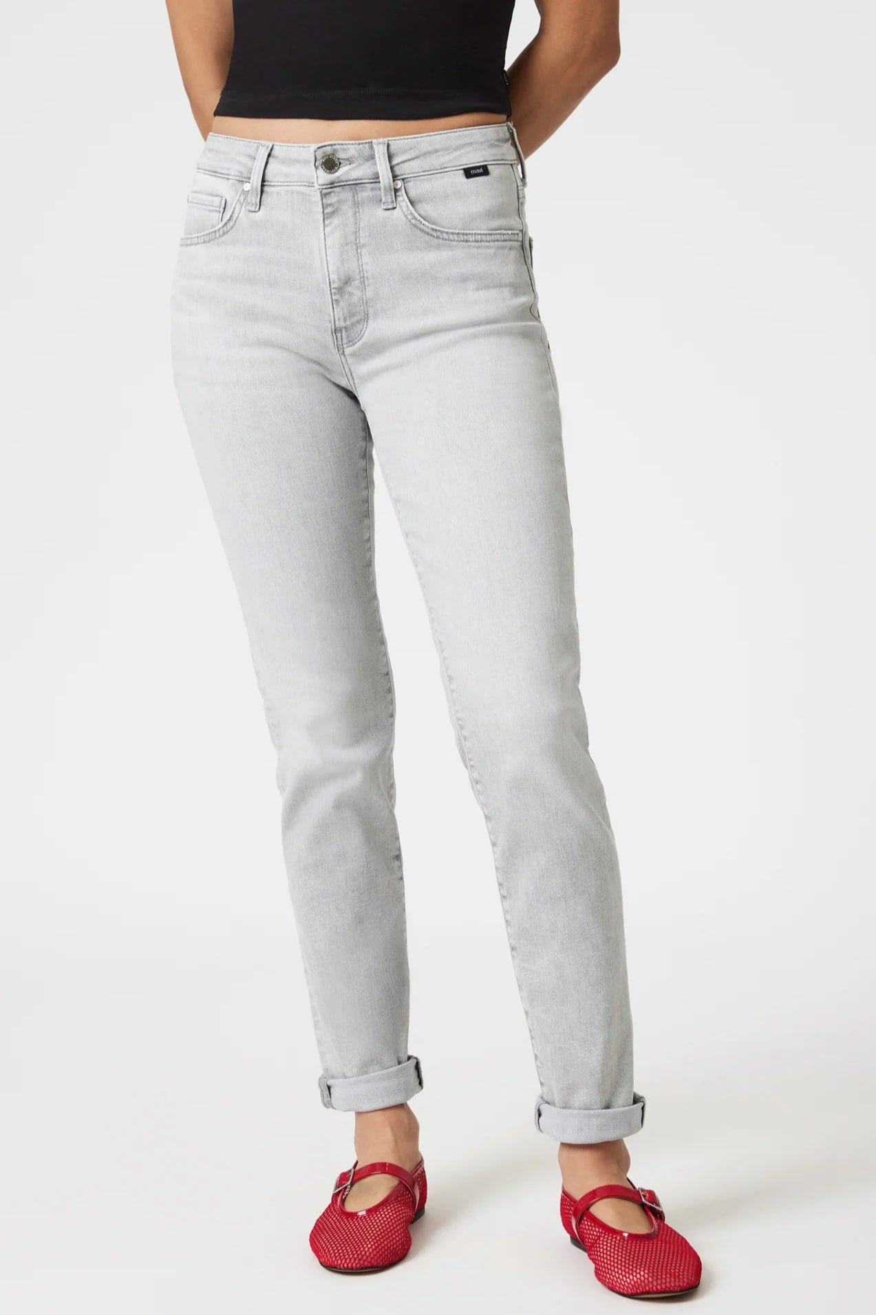 Mavi Kathleen Ice Grey Feather Grey