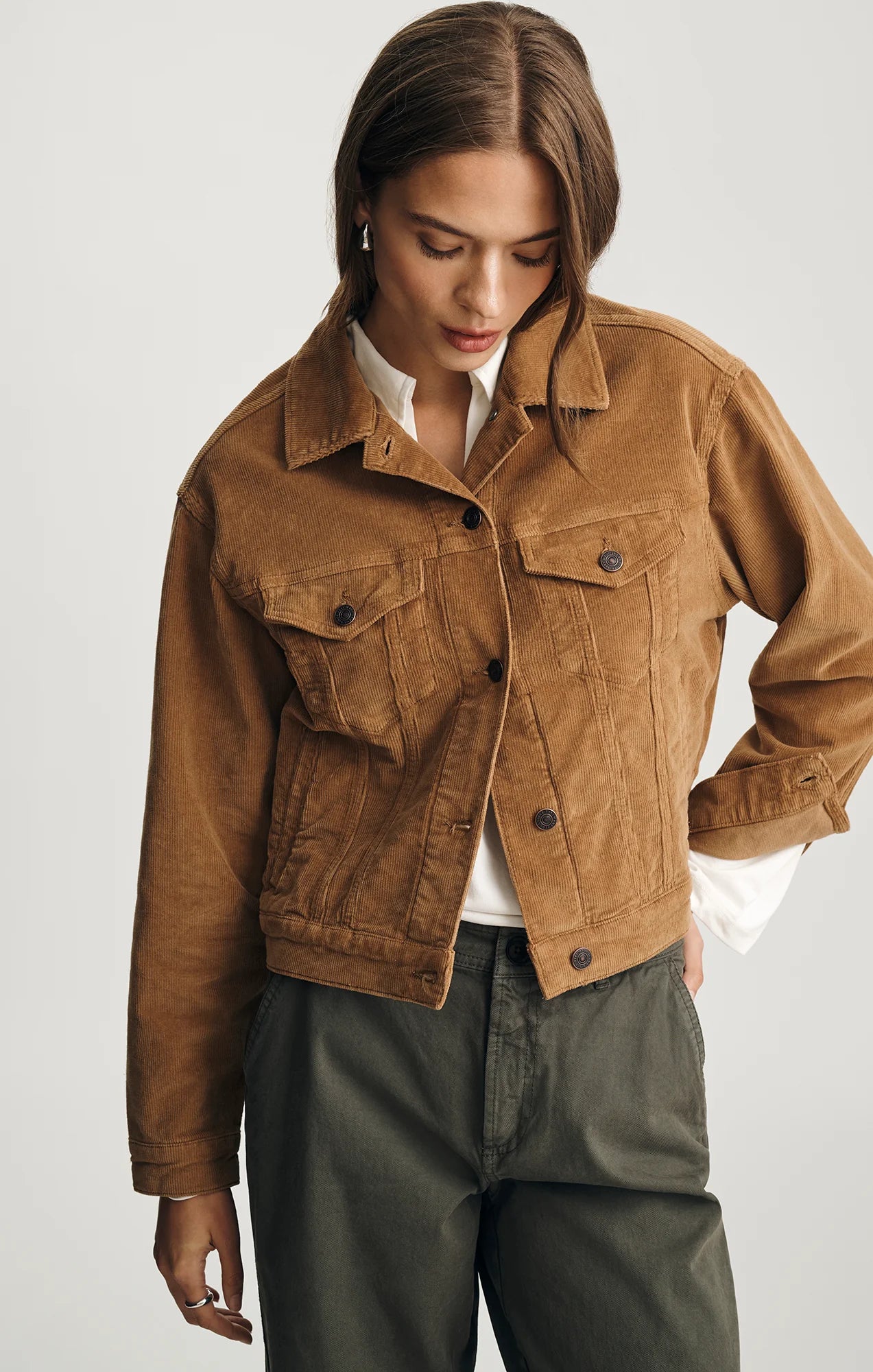 Mavi Megi Jacket Camel Cord