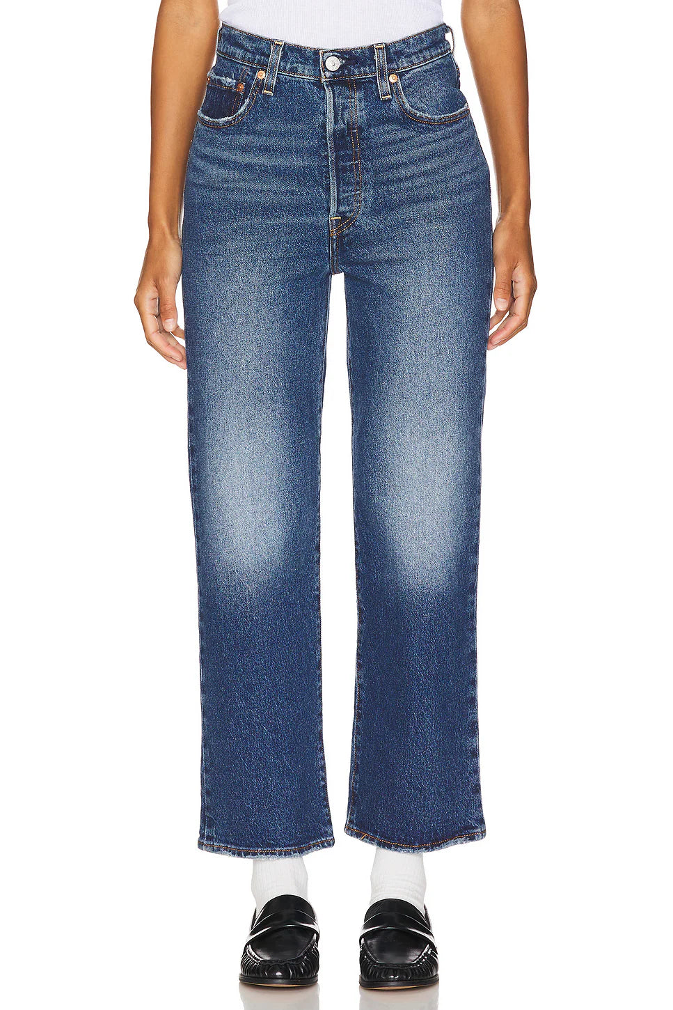 Levis Ribcage Straight (ankle) My Honor