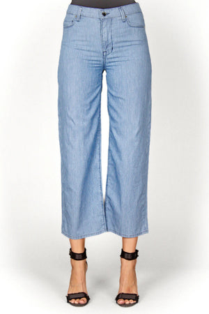 Fidelity High Rise Wide Leg Malibu Summer Stripe